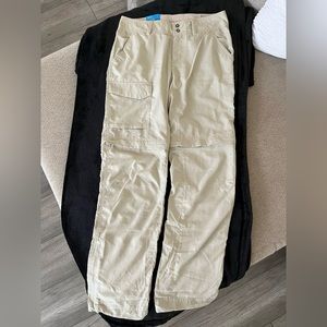 Columbia Palm Peak Convertible Pant Size 2/Short Khaki